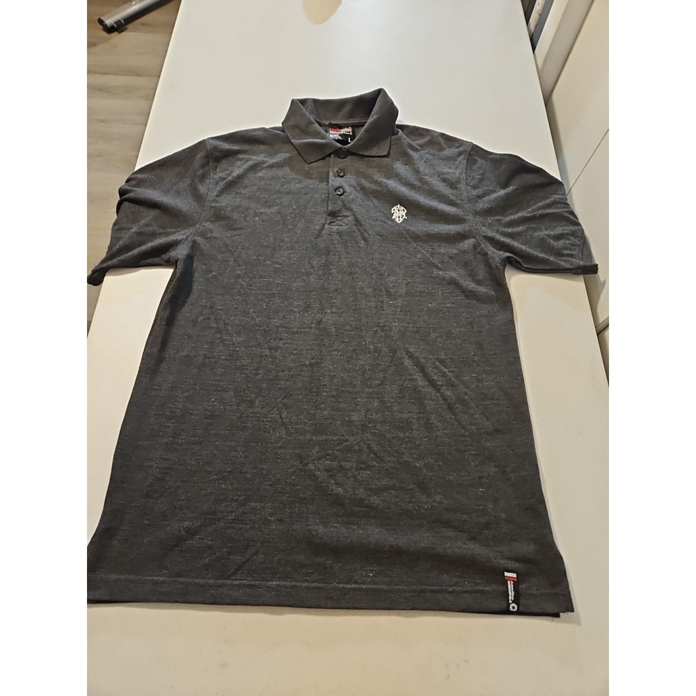 Y2K Southpole Authentic Collection Black Polo Shirt‎ Men's size Large (A1040)
